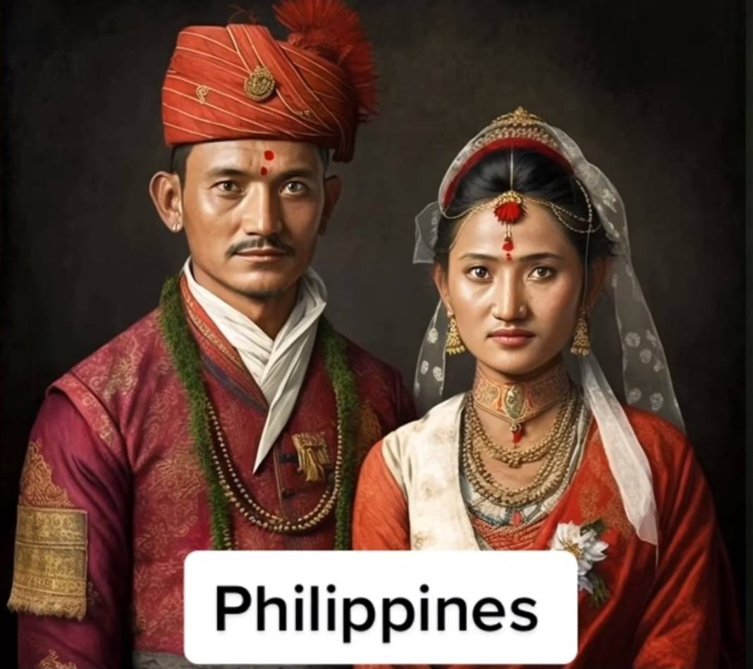 Yapay zekaya sordular, resmetti: İşte Türkiye dahil yapay zekaya göre gelin ve damat olarak ülkeler... 7